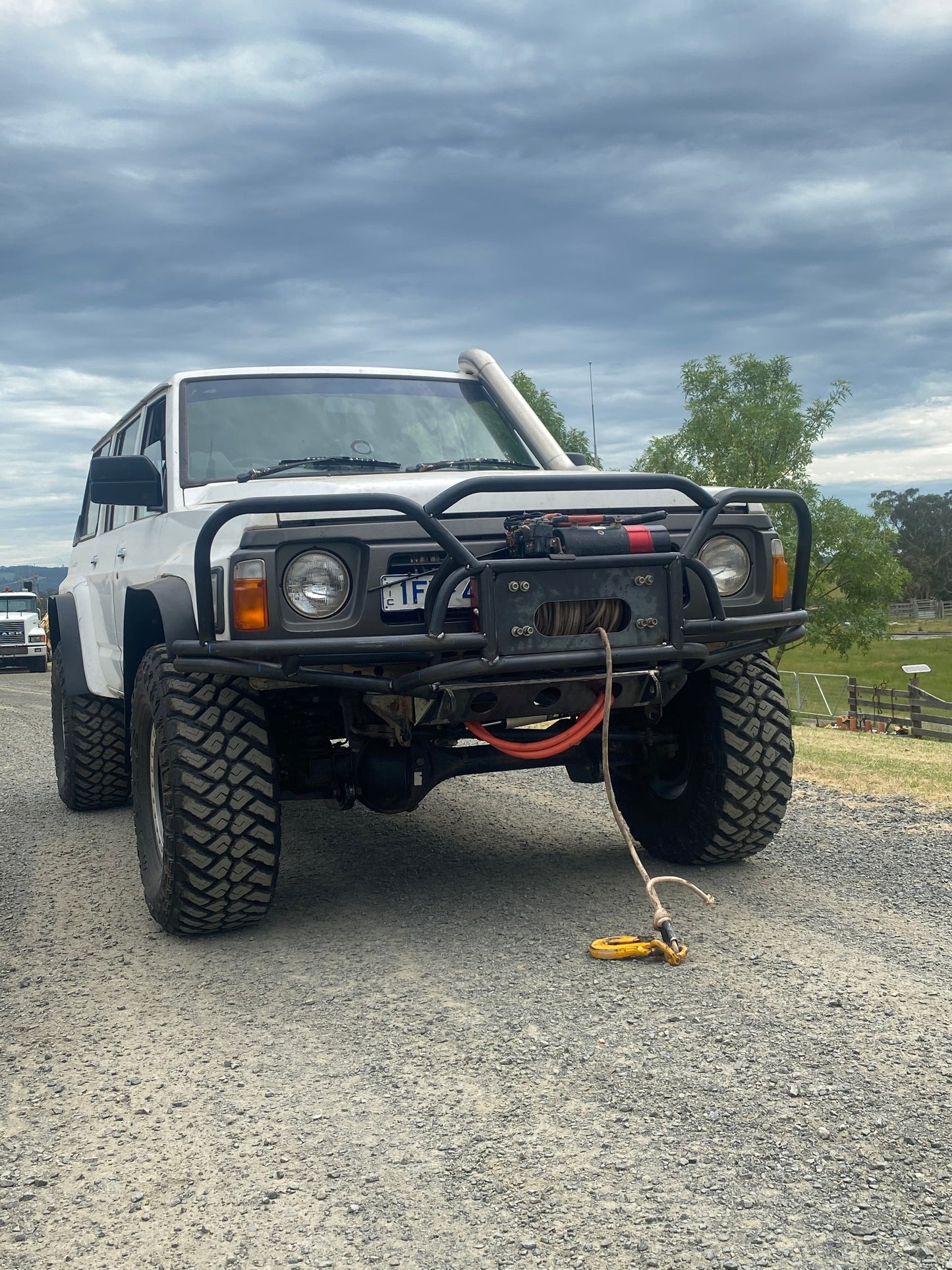 GQ Patrol Front Bar Mounts