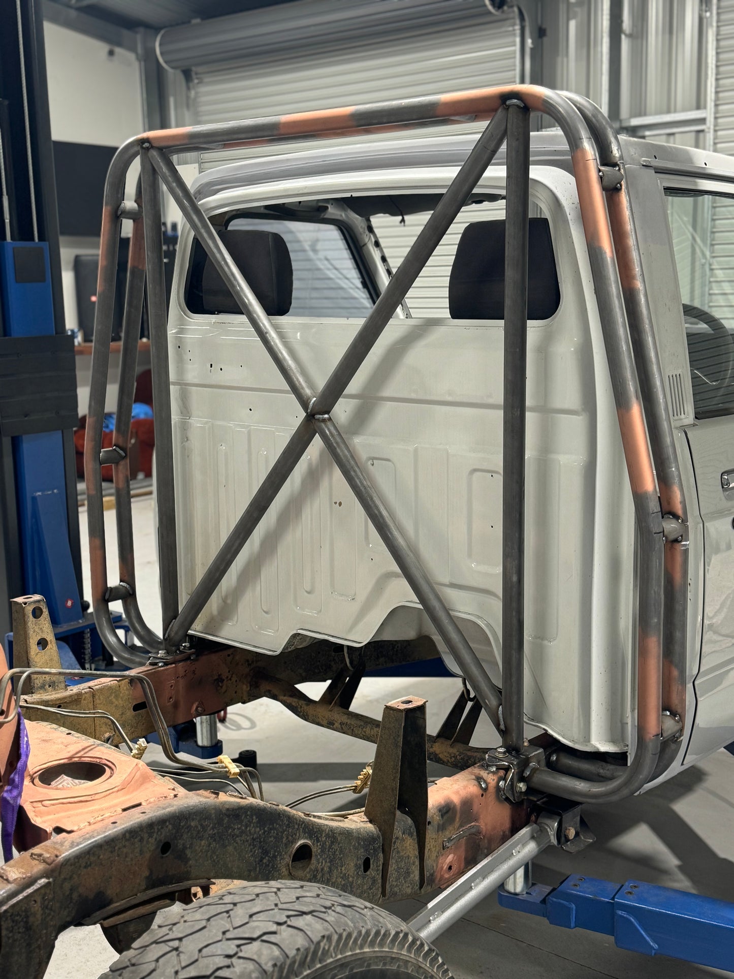 Weld-On Mounting Plates for Main Hoop to Chassis