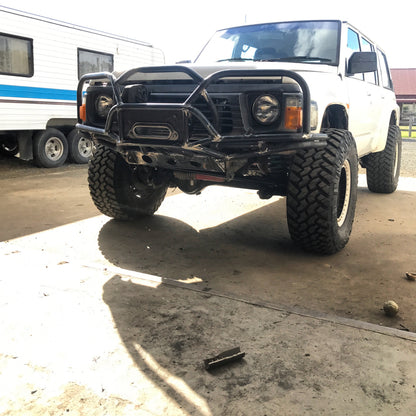 GQ Patrol Front Bar Mounts
