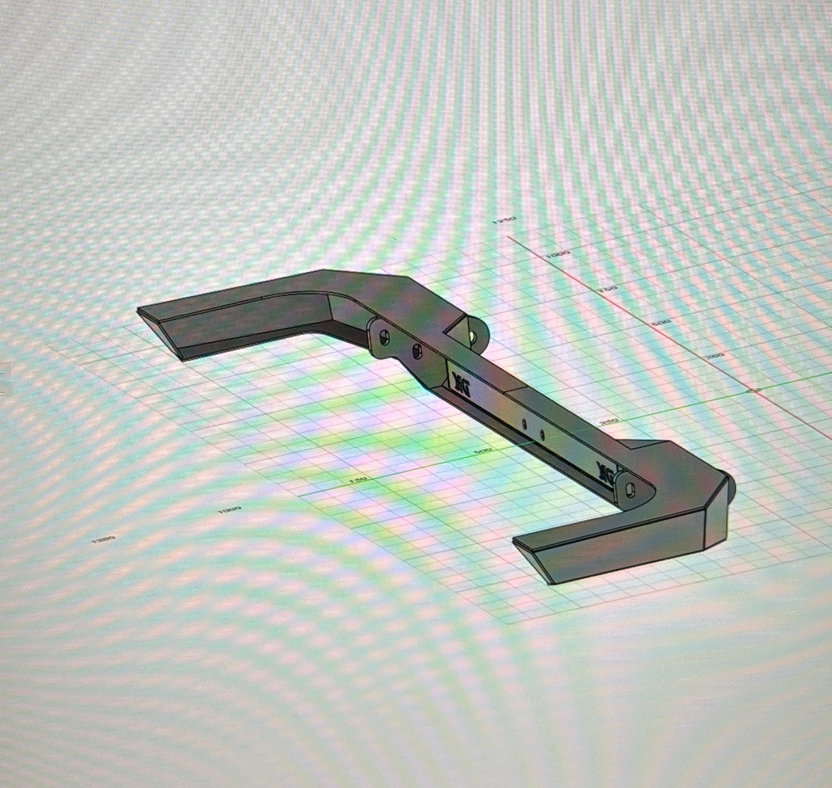 GQ Patrol Plate Rear Bar