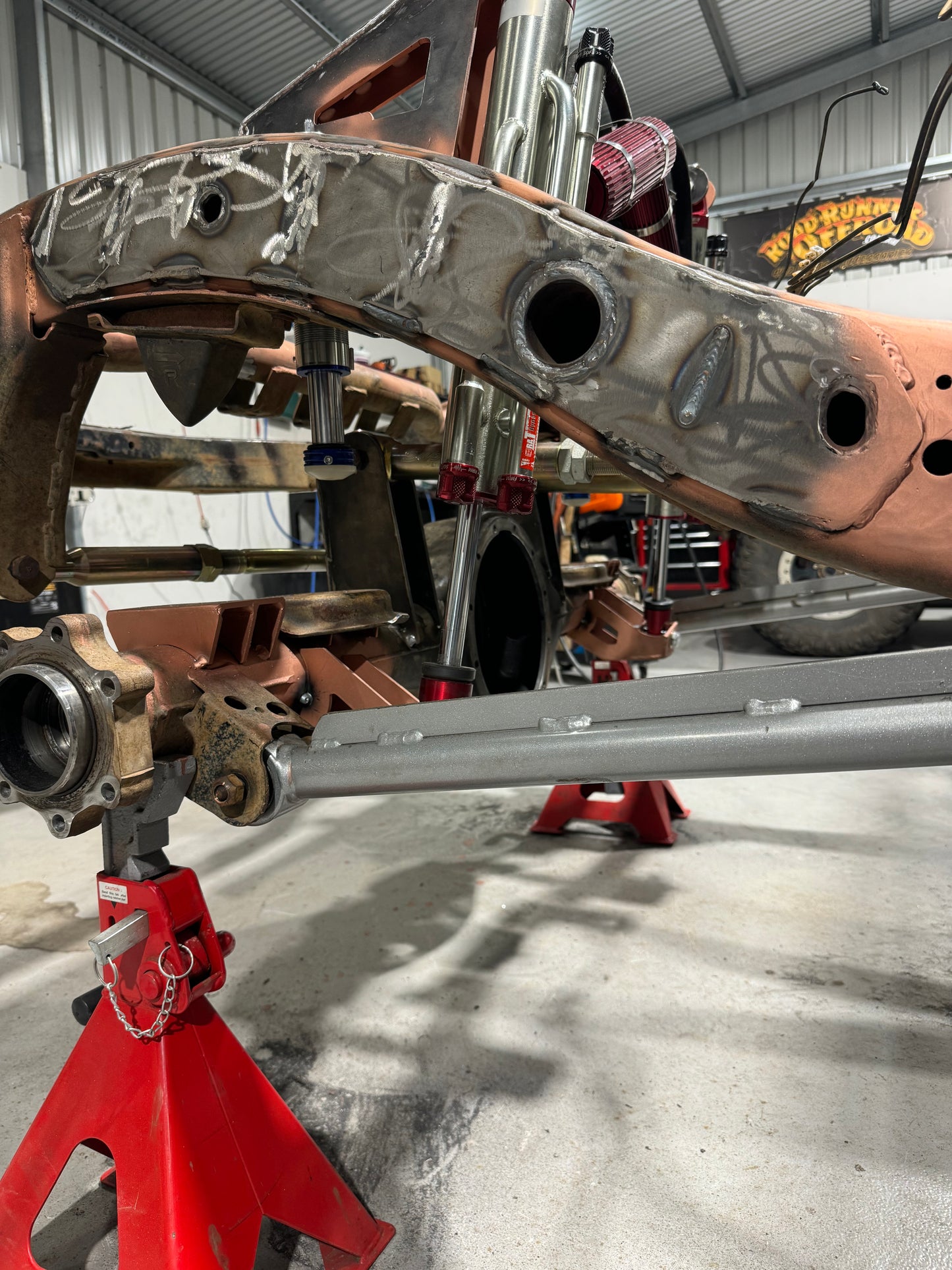 Nissan Patrol Rear Triple bypass shock Mount Kit