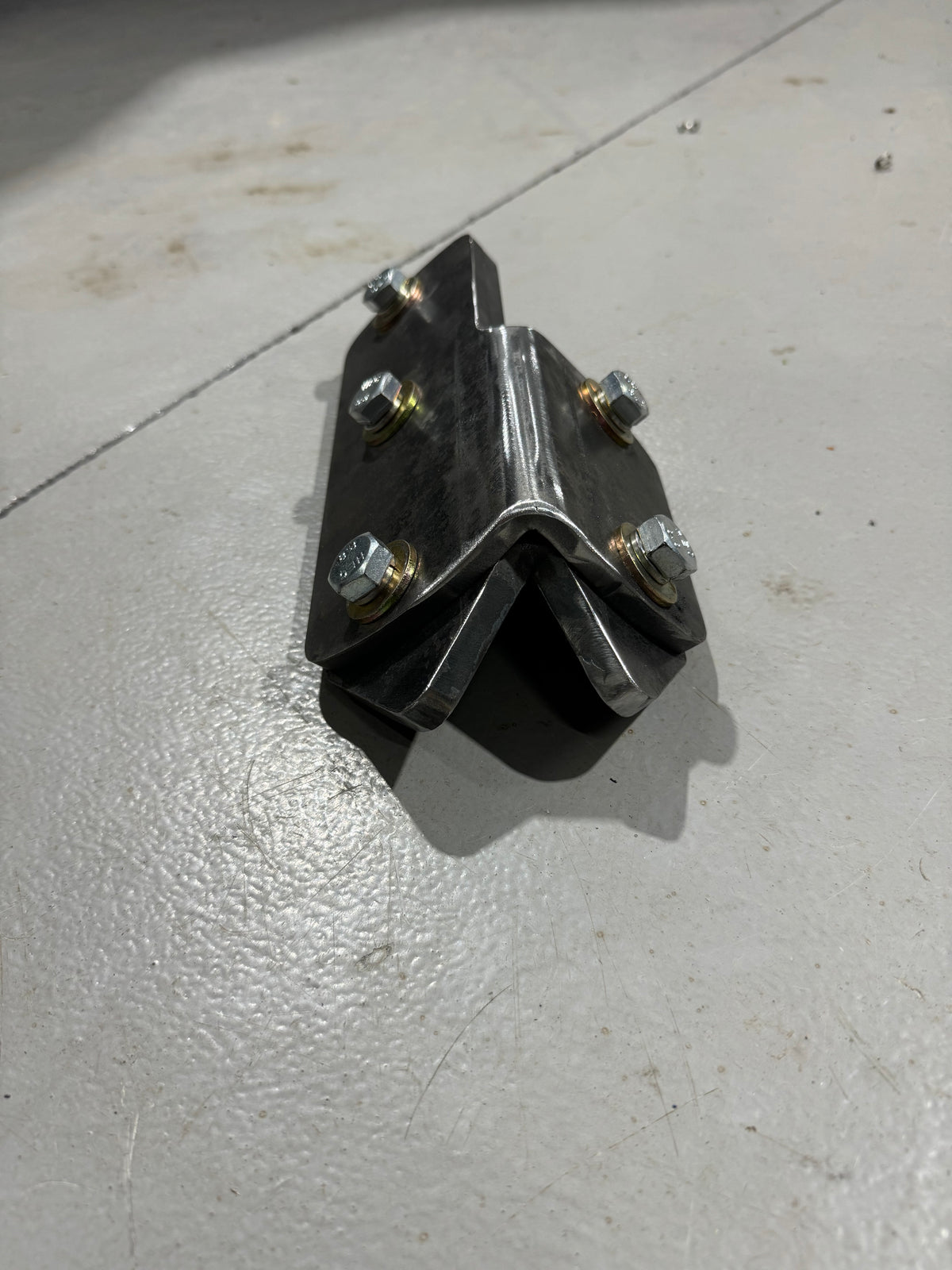 Weld-On Mounting Plates for Main Hoop to Chassis