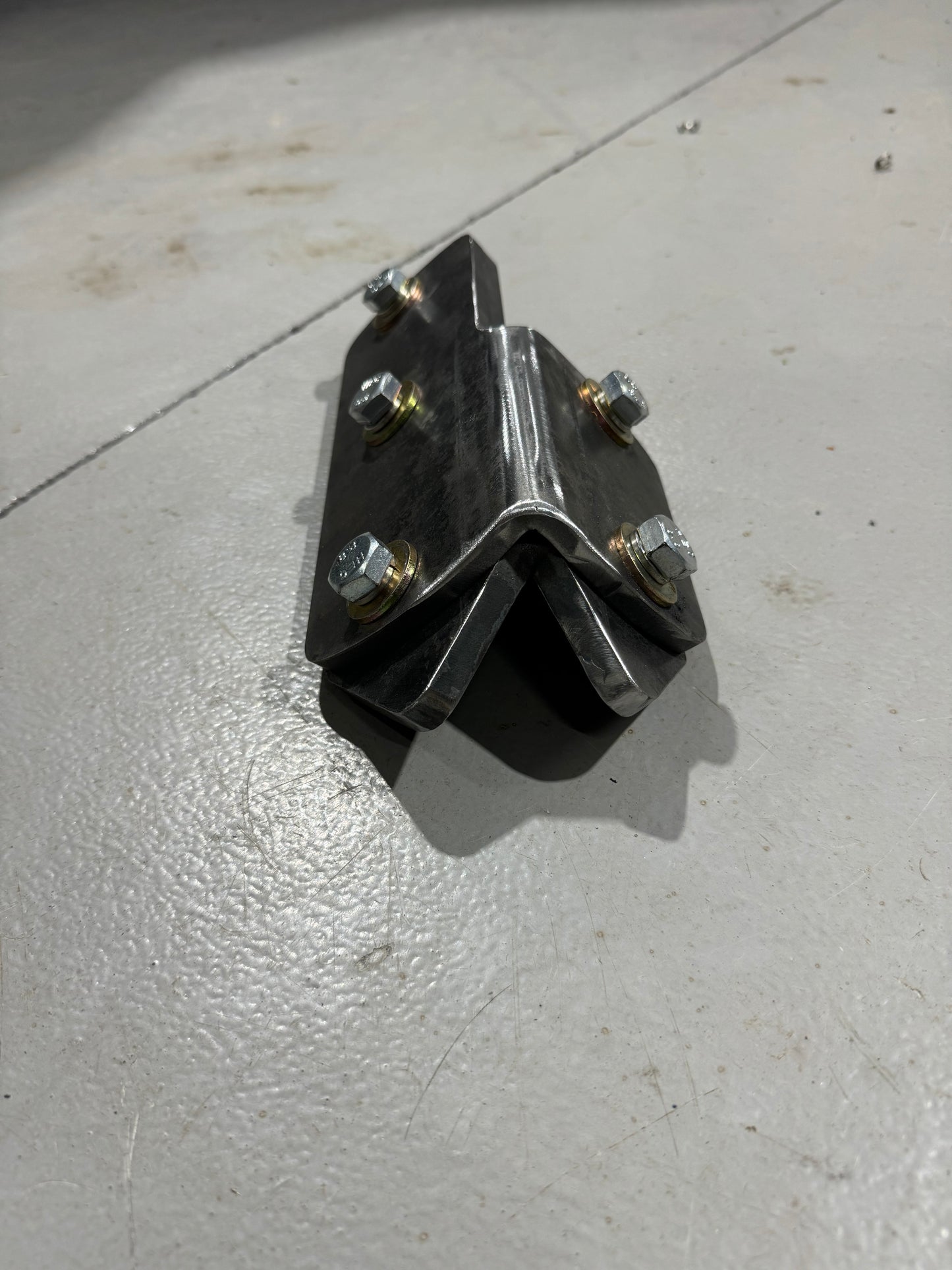 Weld-On Mounting Plates for Main Hoop to Chassis